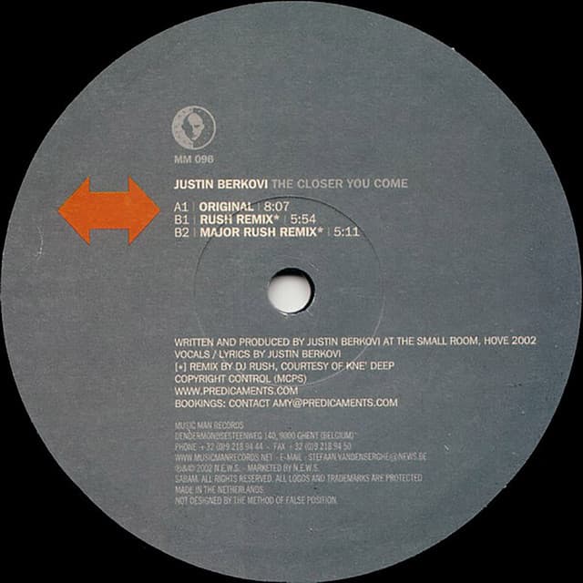 The Closer You Come - Rush Remix