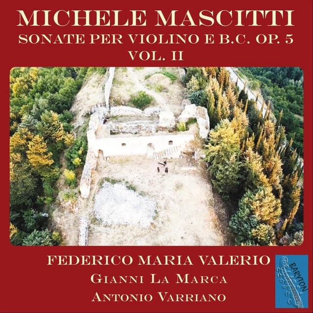 Michele Mascitti: Sonate per Violino e basso continuo, Op. 5 (Vol. 2)