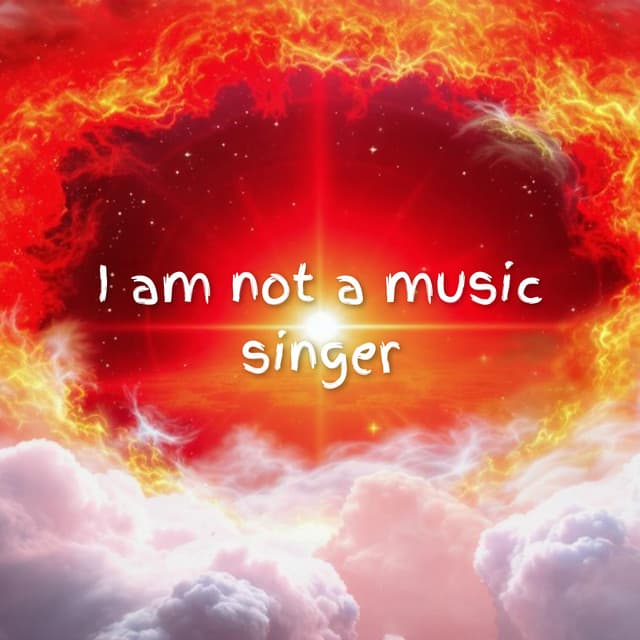 I am not a music singer