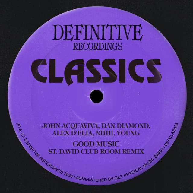 Good Music (St. David Club Room Remix)